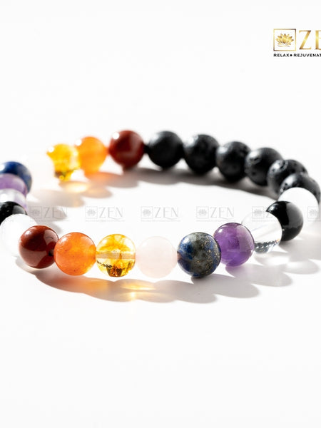 9 chakra healing bracelet | the zen crystals