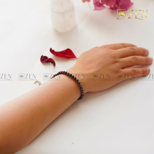 Garnet Bracelet 4mm | The Zen Crystals