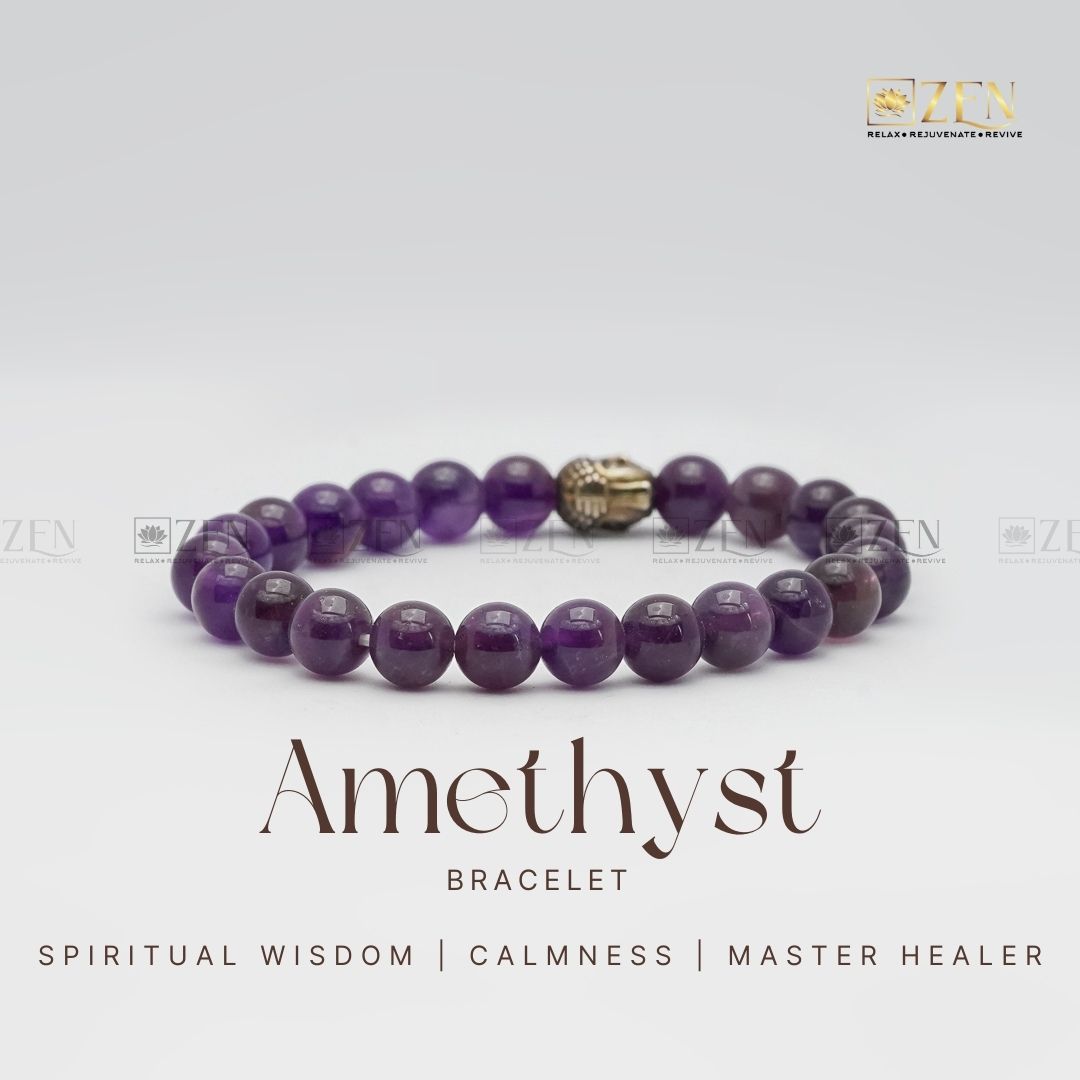 Amethyst Bracelet | The Zen Crystals