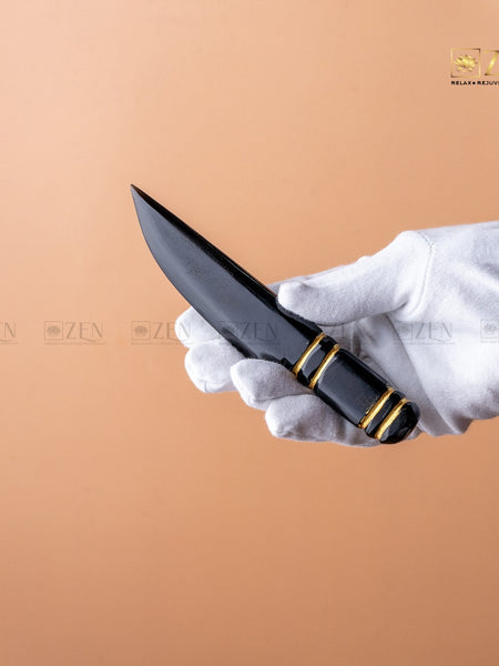 black obsidian knife | the zen crystals