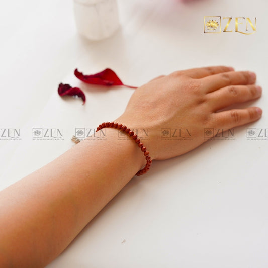 Red Jasper Bracelet 4mm | The Zen Crystals