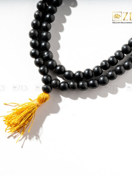 108 bead Karungali Mala for chanting mantras and energy cleansing
