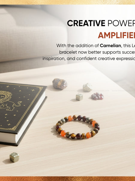 benefis of Leo Zodiac Bracelet | The Zen Crystals