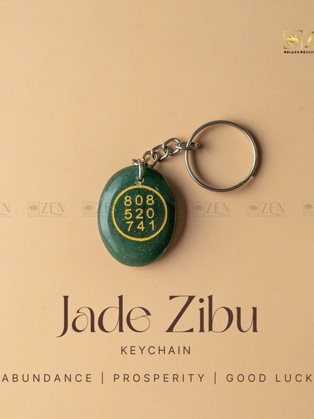jade zibu keychain | The zen crystals