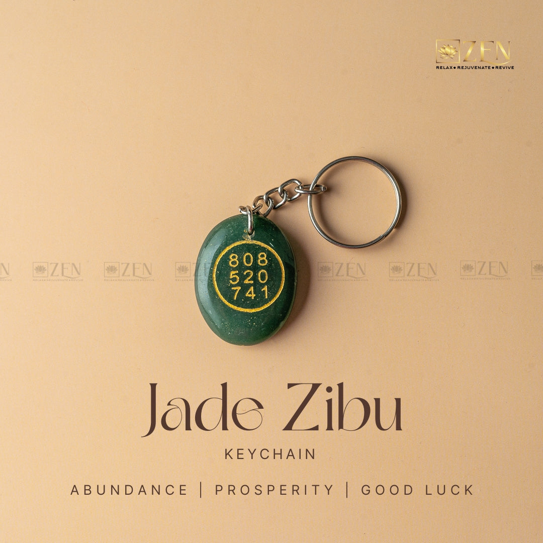 jade zibu keychain | The zen crystals