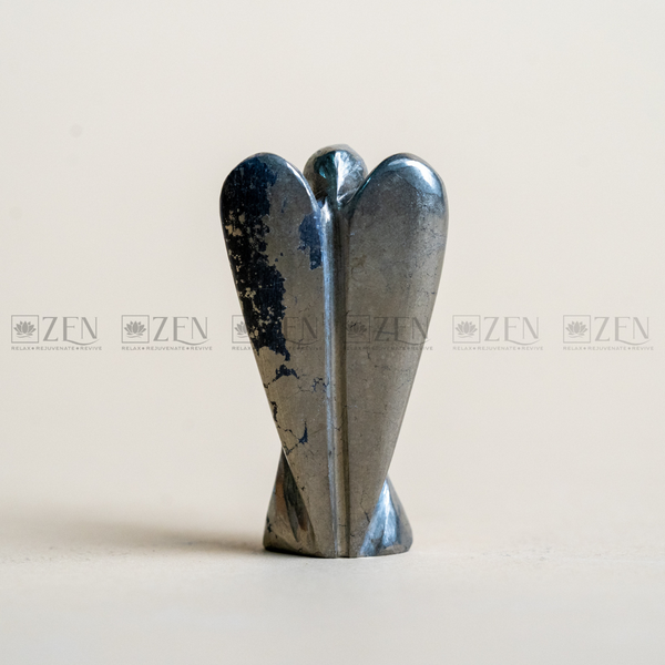 pyrite angel The Zen Crystals