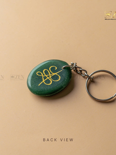 jade zibu keychain | The zen crystals