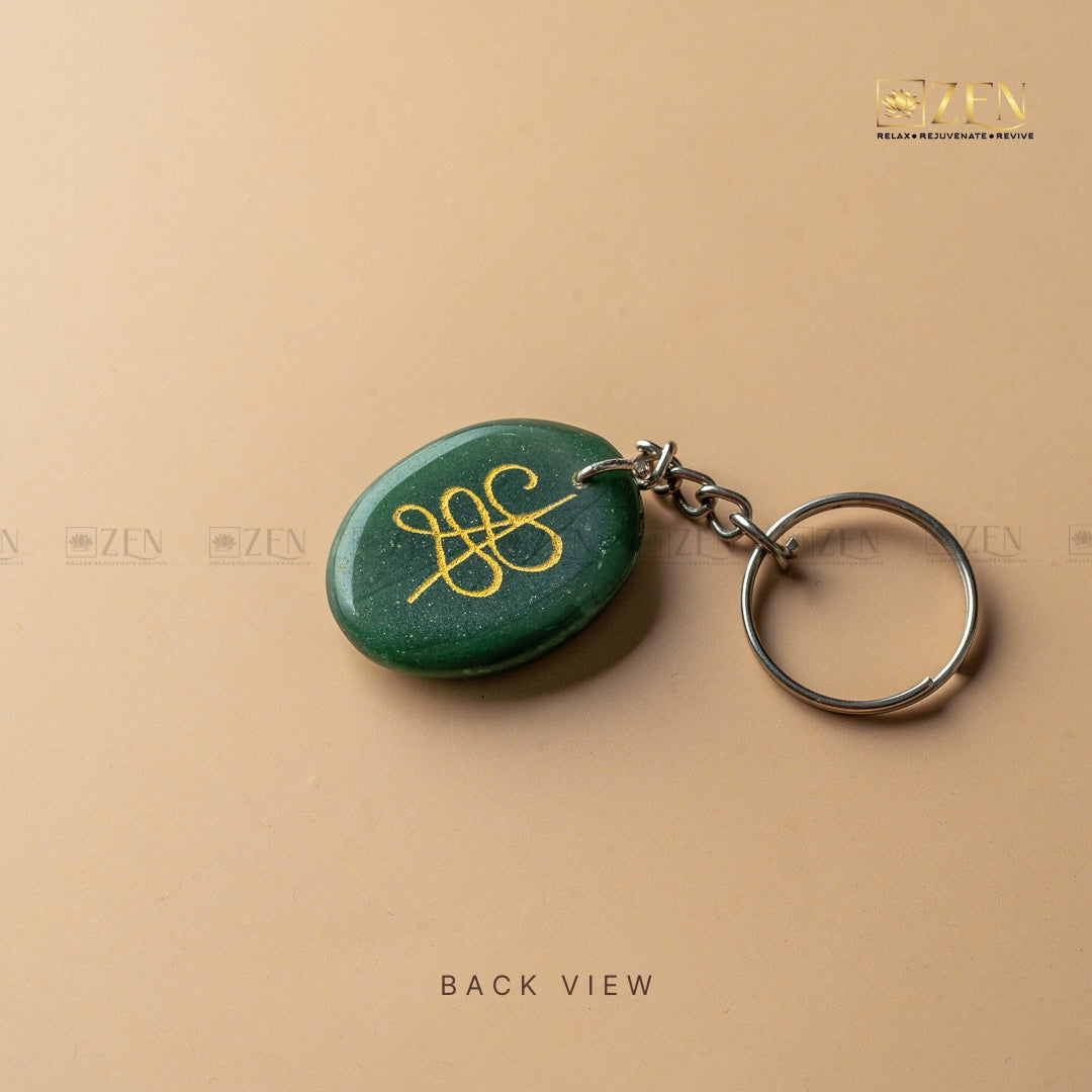 jade zibu keychain | The zen crystals