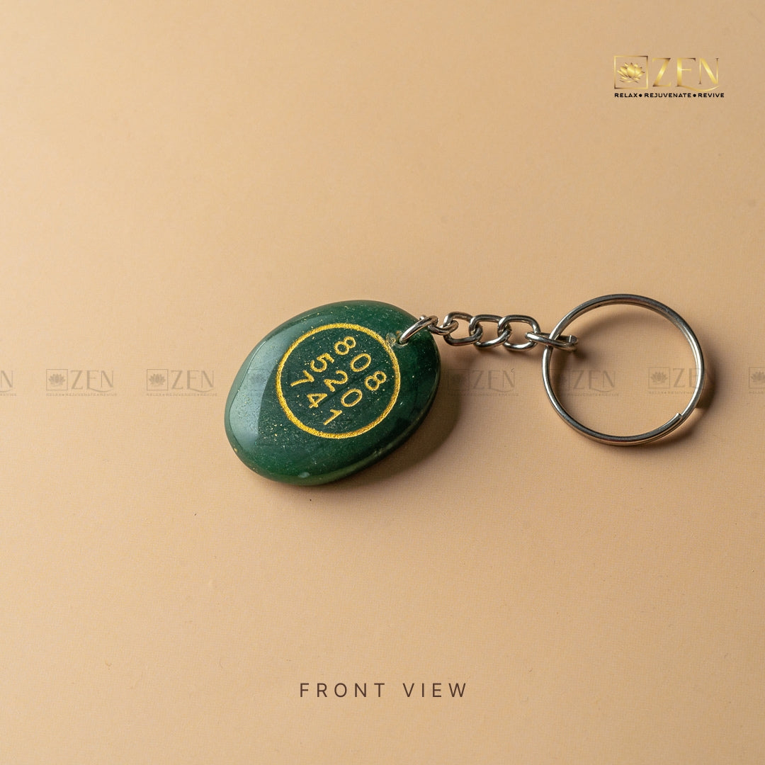 jade zibu keychain | The zen crystals