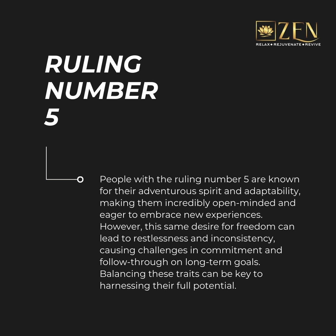 RULING NUMBER 5 TRAITS | THE ZEN CRYSTALS