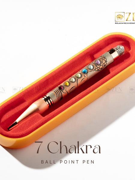 7 chakra ballpen | the zen crystals