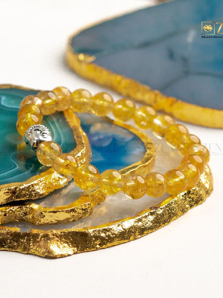 Zen Citrine Bracelet For Success - The Zen Crystals