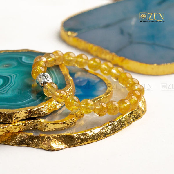 Zen Citrine Bracelet For Success - The Zen Crystals