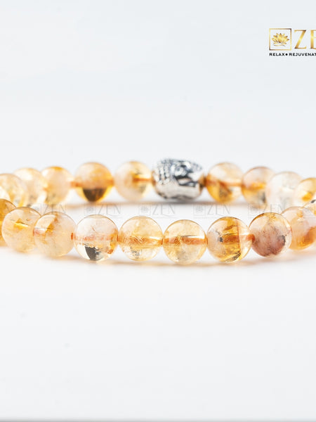 Citrine untreated Bracelet | the zen crystals