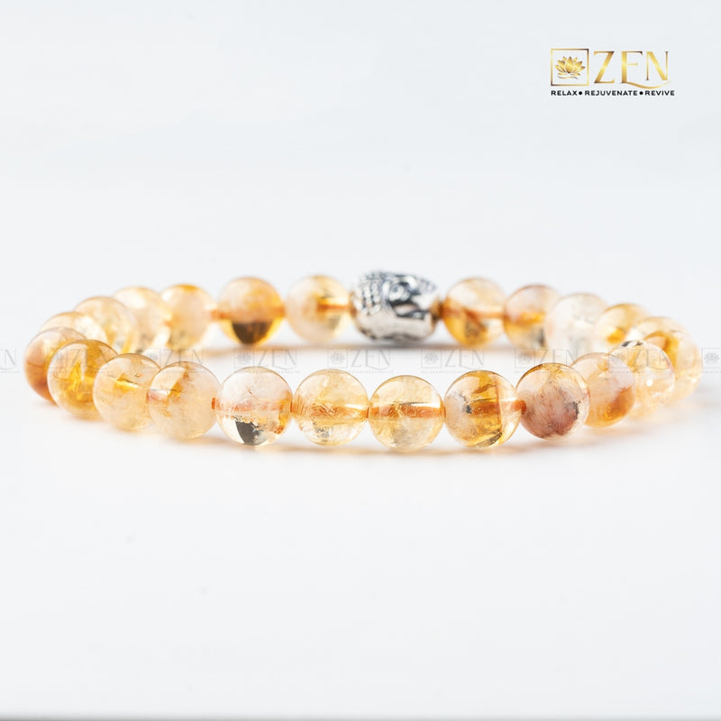 Citrine untreated Bracelet | the zen crystals