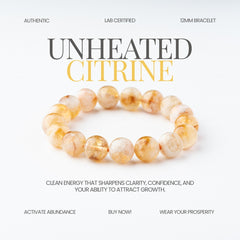 Citrine Bracelet (Unheated)