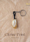 citrine point keychain | the zen crystals
