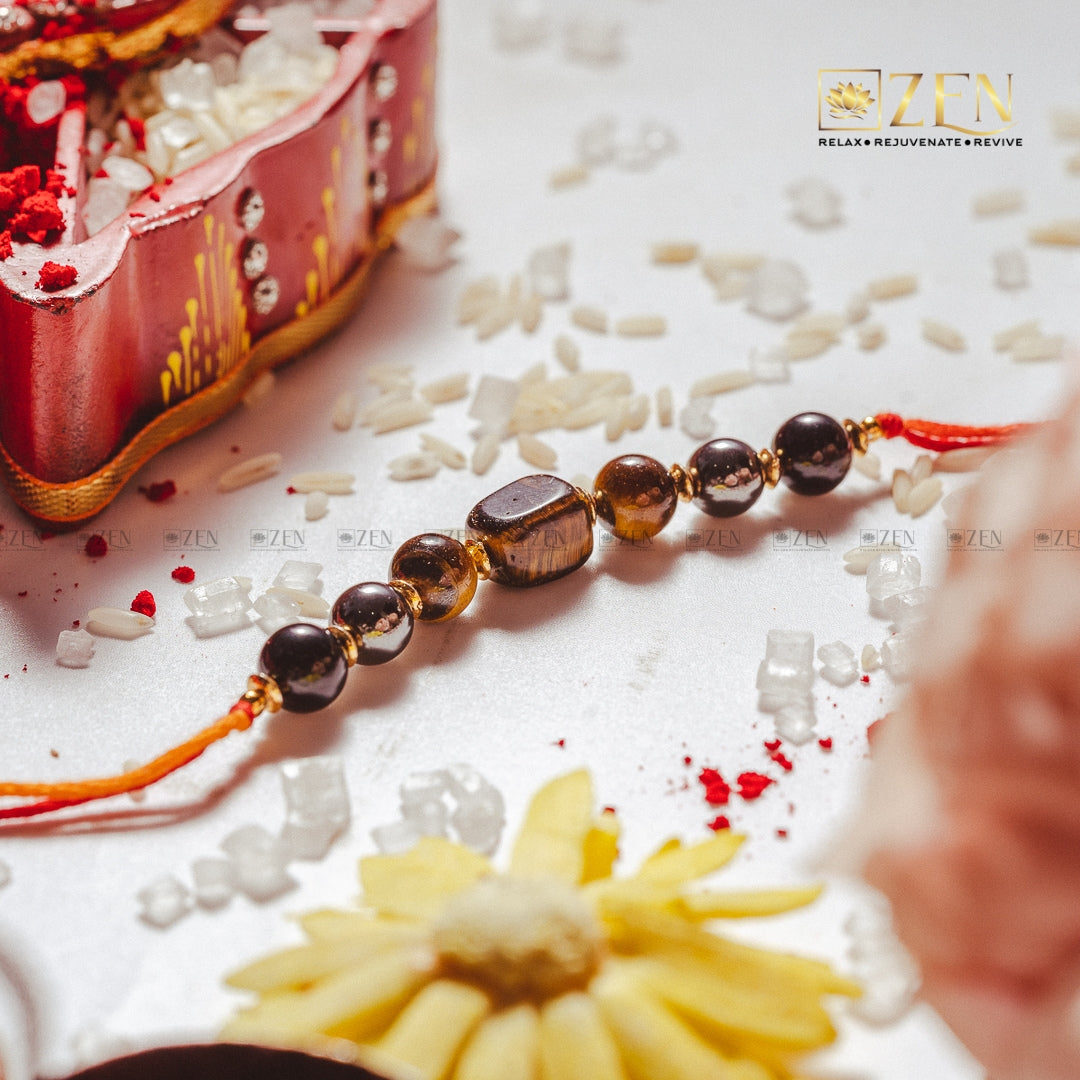 Triple Protection Rakhi | The Zen Crystals