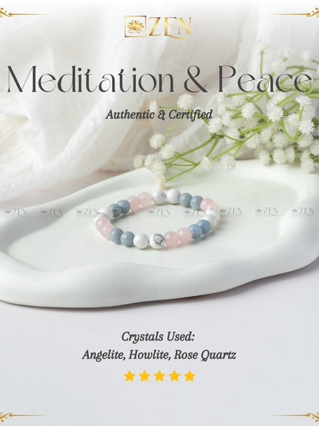 Bracelet to improve meditation | The Zen Crystals