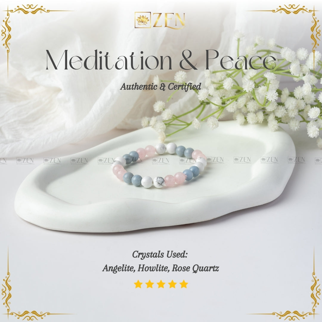 Bracelet to improve meditation | The Zen Crystals
