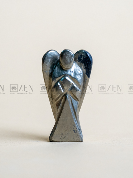 pyrite angel The Zen Crystals