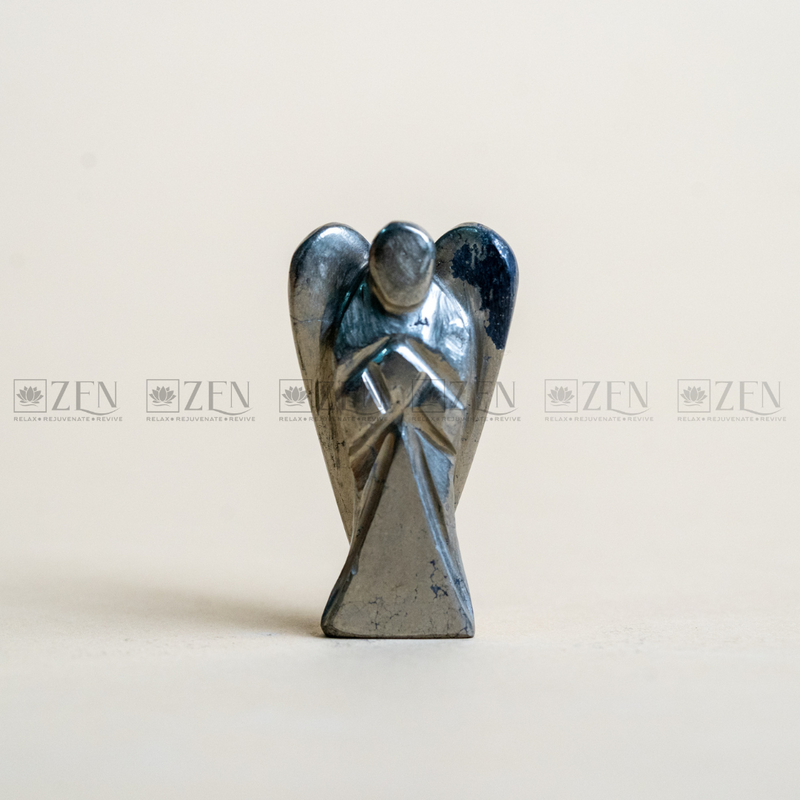 pyrite angel The Zen Crystals