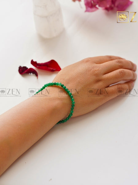 Jade Bracelet 4mm | The Zen Crystals