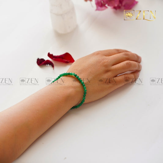 Jade Bracelet 4mm | The Zen Crystals