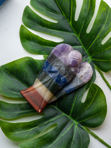 lifestyle image of 7 chakra angel | The Zen Crystals
