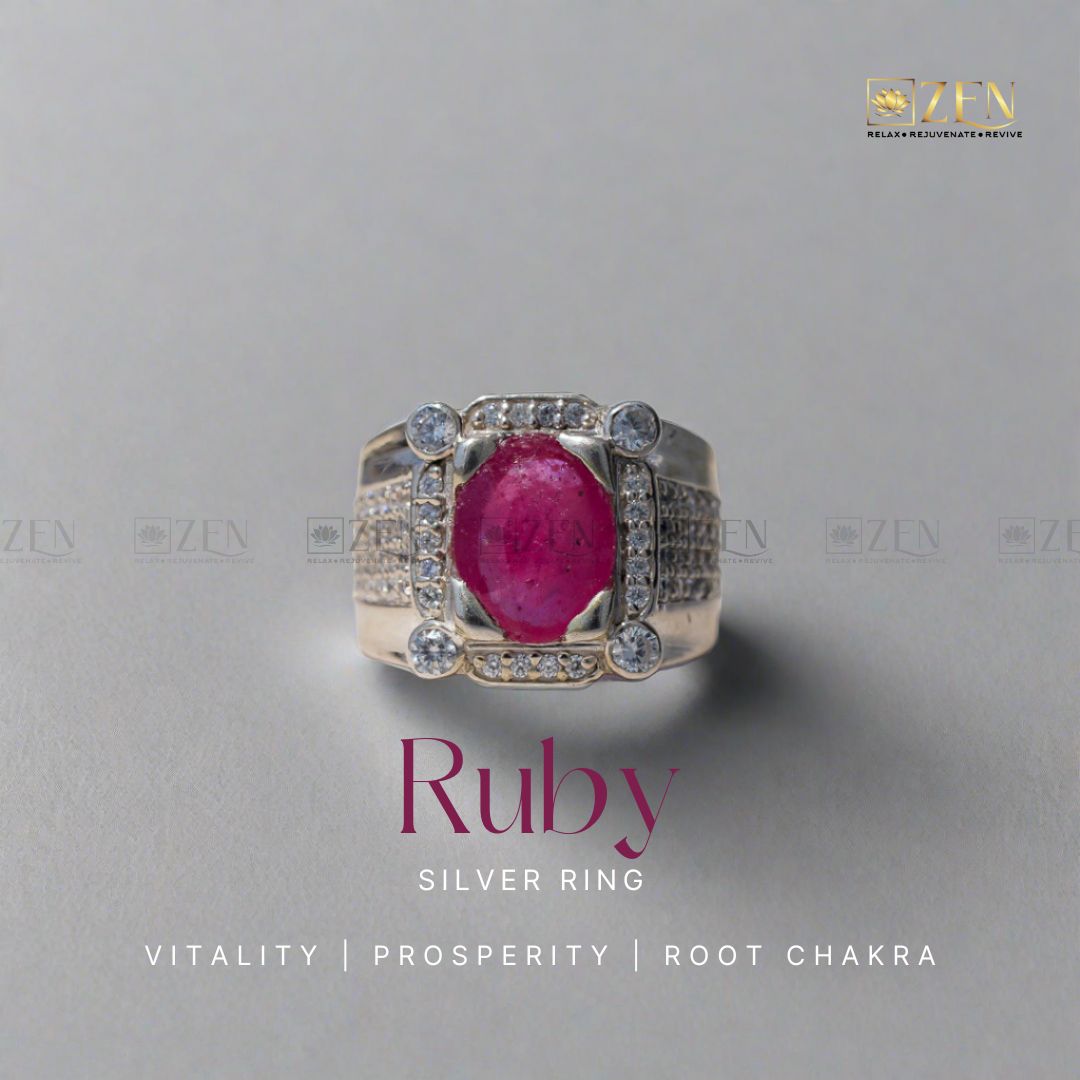 Ruby Ring | The Zen Crystals