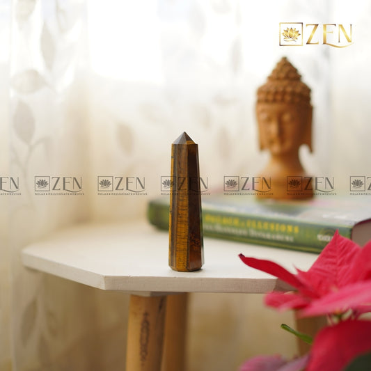 Tiger Eye Tower | The Zen Crystals