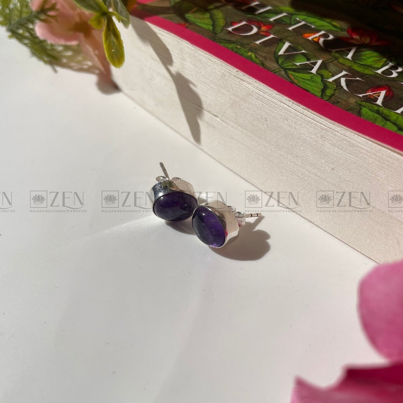 amethyst earrings | The Zen Crystals