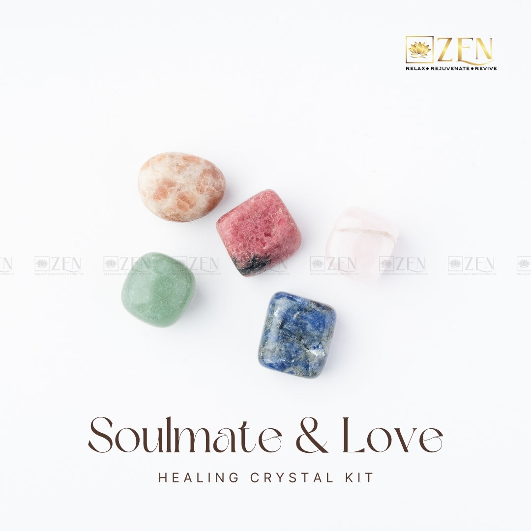 Soulmate and Love Attraction Healing Crystal Kit | the zen crystals