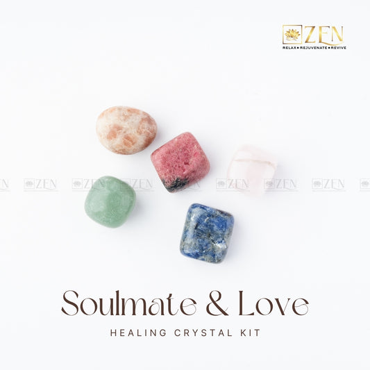 Soulmate and Love Attraction Healing Crystal Kit | the zen crystals