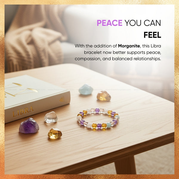 benefits of libra zodiac bracelet | the zen crystals