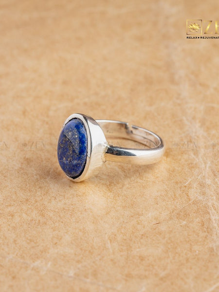 Lapis Lazuli Ring - Free Size | the zen crystals