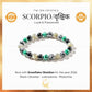 scorpio zodiac bracelet | the zen crystals