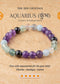 Aquarius Zodiac Bracelet (कुंभ राशि) | the zen crystals