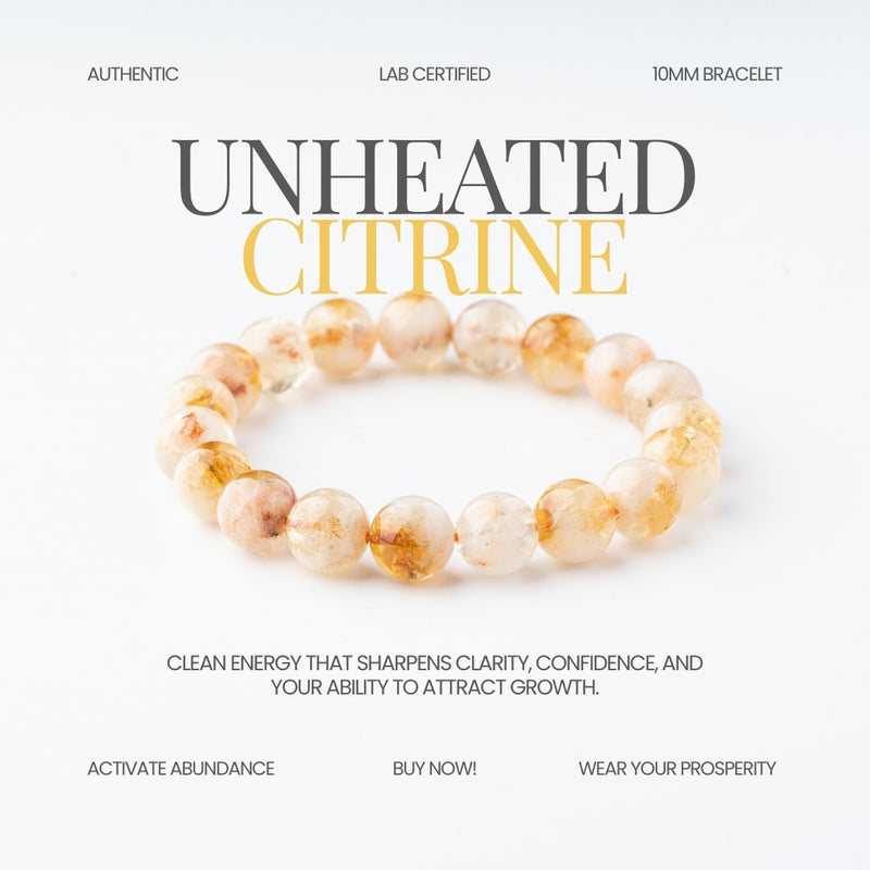 Citrine Bracelet (Unheated)