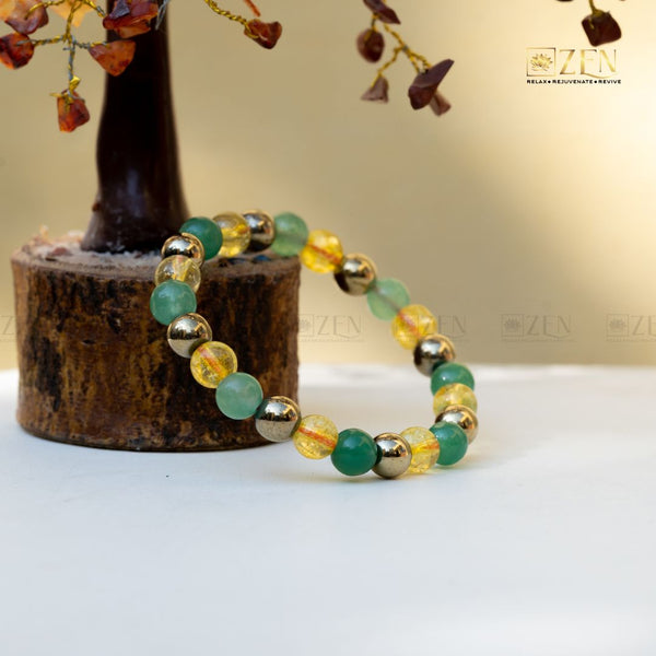 Luck Money Prosperity Bracelet | The Zen Crystals