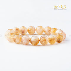 natural Citrine Bracelet | the zen crystals