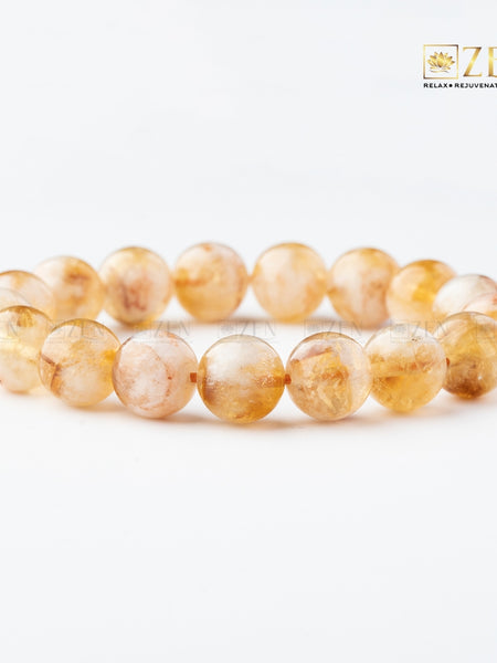 natural Citrine Bracelet | the zen crystals
