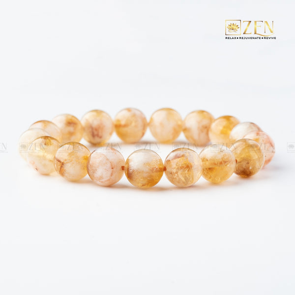 natural Citrine Bracelet | the zen crystals