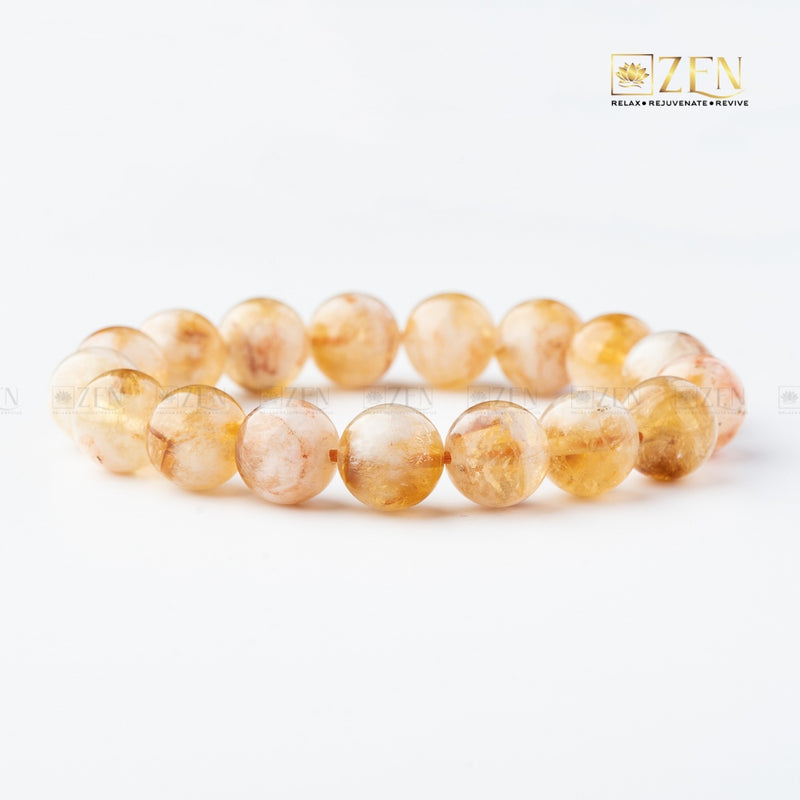 natural Citrine Bracelet | the zen crystals