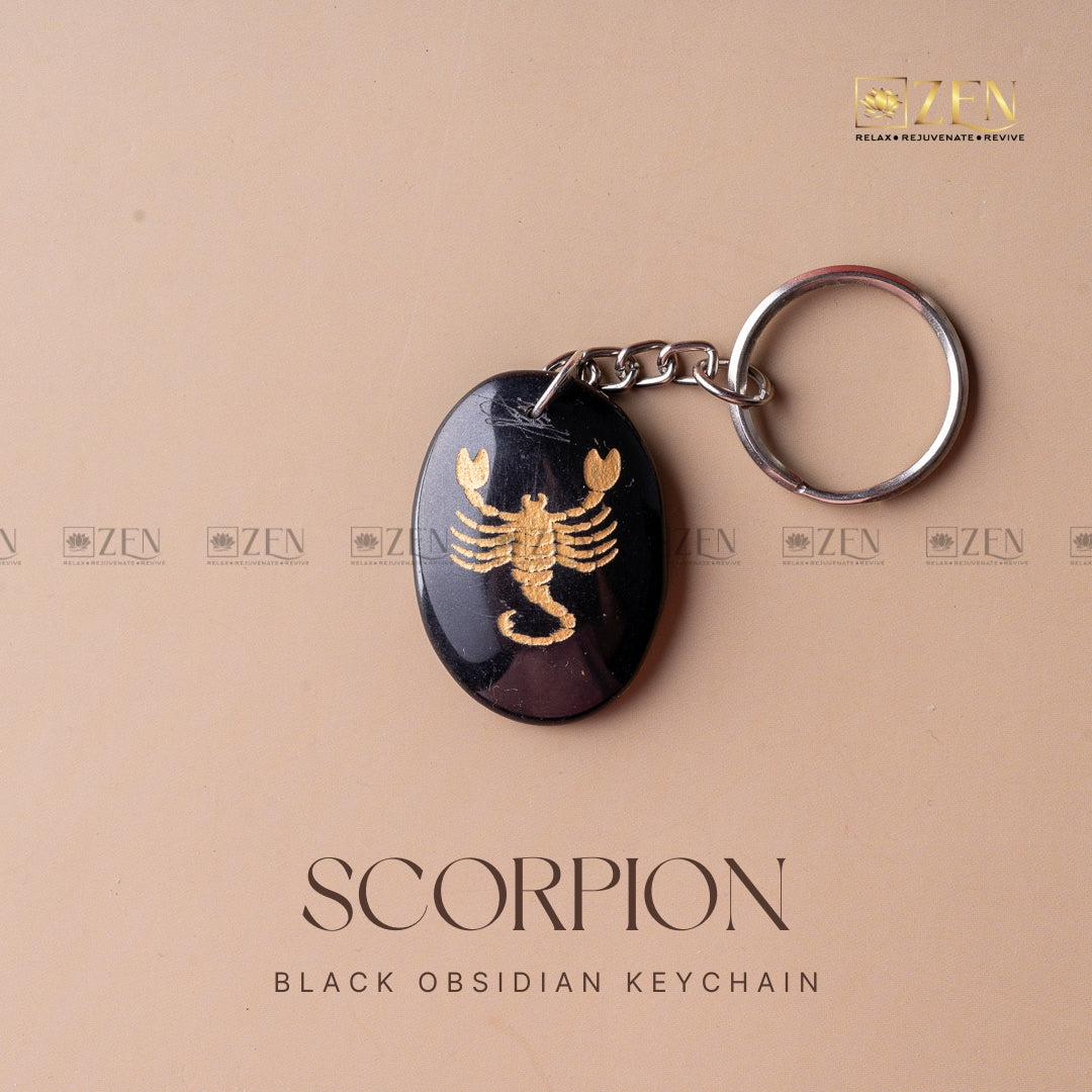 SCORPION ZODIAC KEYCHAIN | THE ZEN CRYSTALS