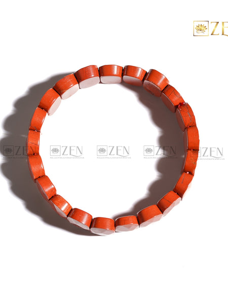 Red Jasper faceted bracelet | The Zen Crystals