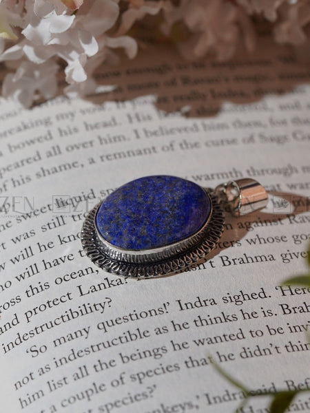 original lapis pendant the zen crystals