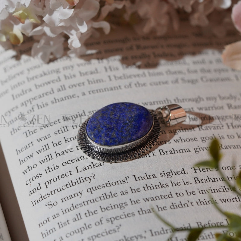 original lapis pendant the zen crystals