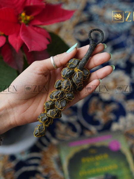 Black Tourmaline Wall Hanging | The Zen Crystals