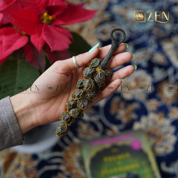 Black Tourmaline Wall Hanging | The Zen Crystals